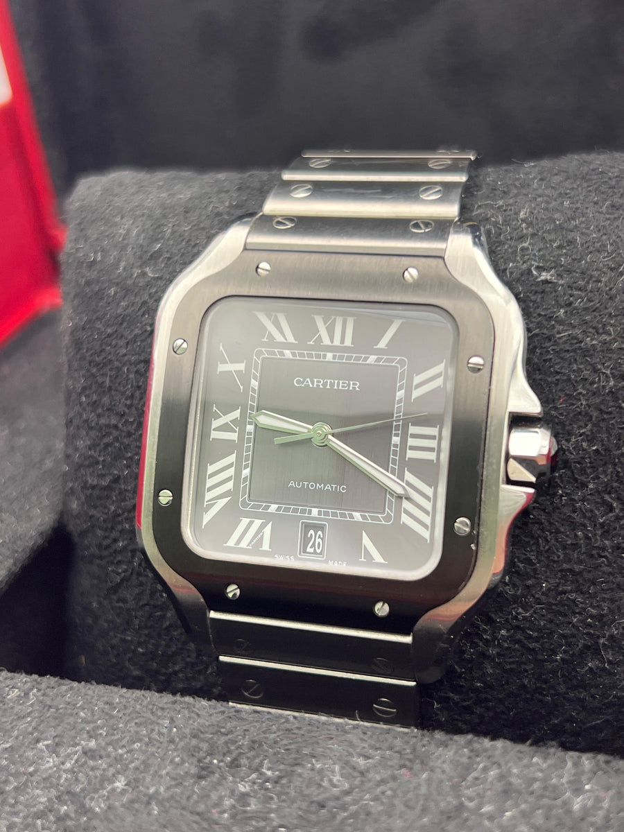 Cartier Santos Large WSSA0037 Complete Set Dated 2023