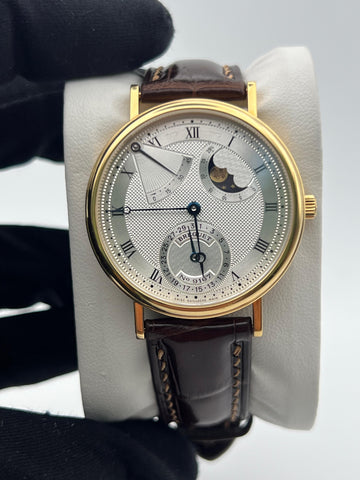Breguet Classique power Reserve 3130BA With Box and Service Papers