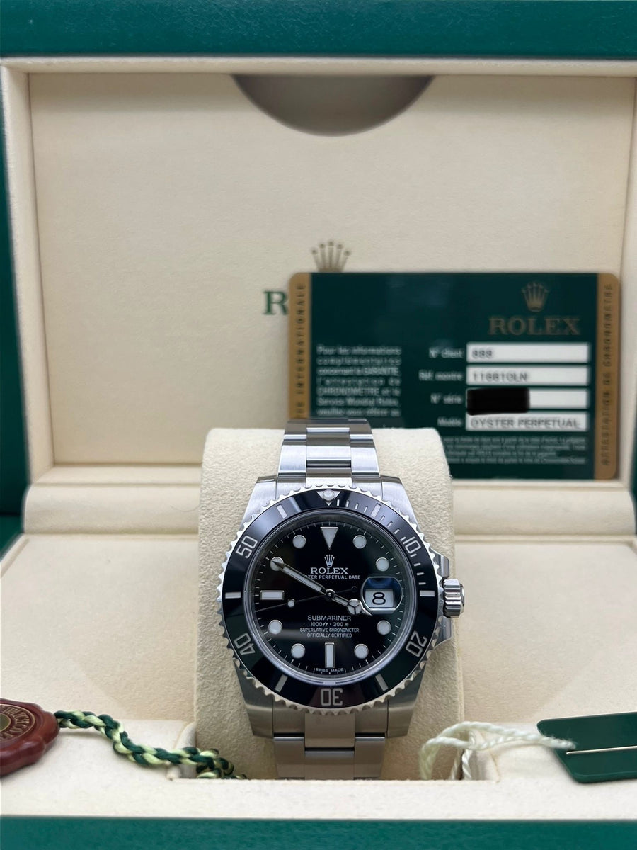 Rolex Submariner Date 116610LN With Box & Papers Dated 2014