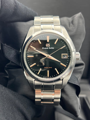 Grand Seiko Spring Drive SBGA401 Complete Set Dated 2022 + OEM Strap & Buckle