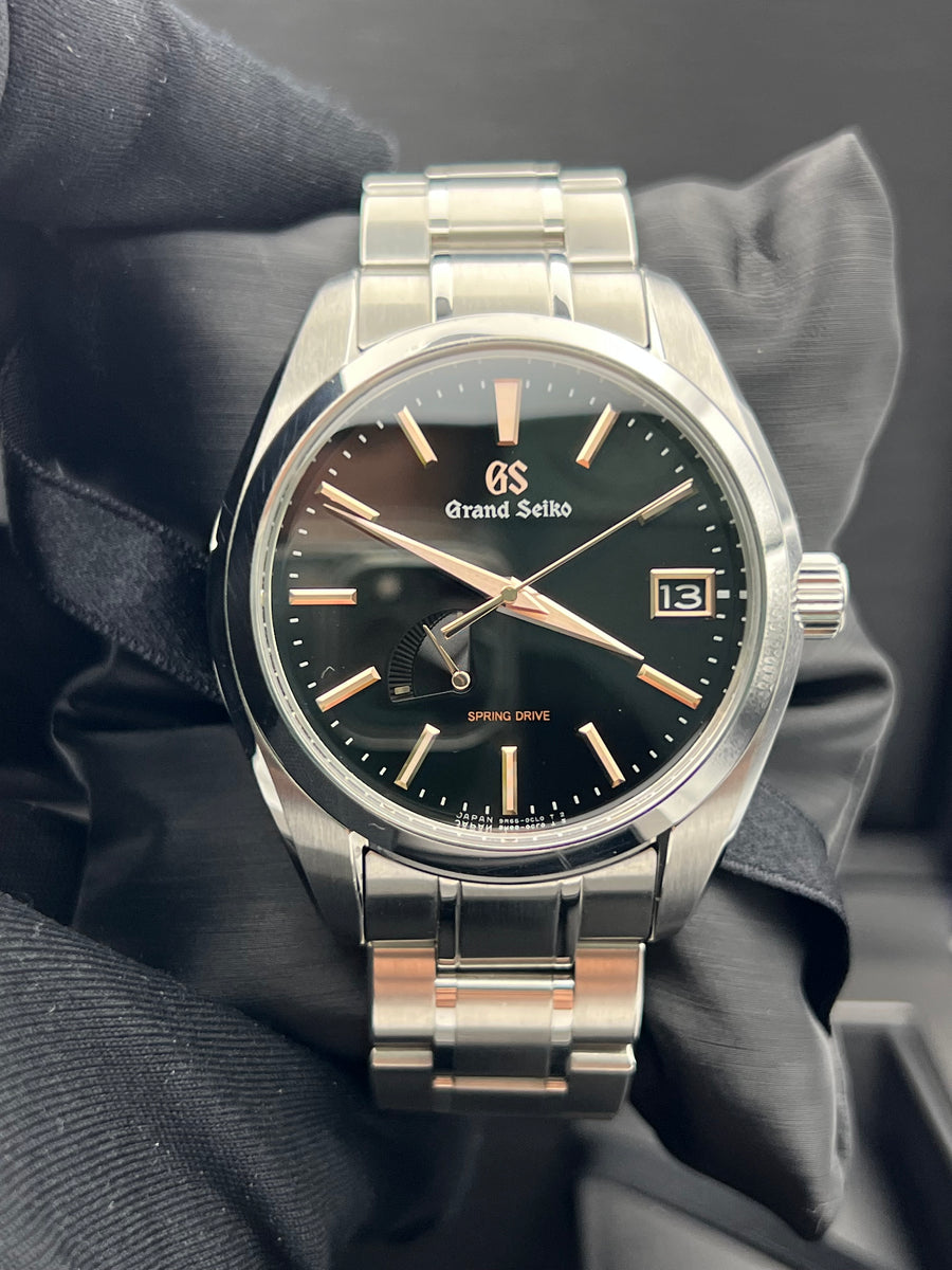 Grand Seiko Spring Drive SBGA401 Complete Set Dated 2022 + OEM Strap & Buckle
