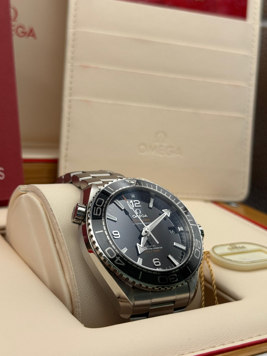 Omega Seamaster Planet Ocean 215.30.44.21.01.001 Complete Set Dated 2022