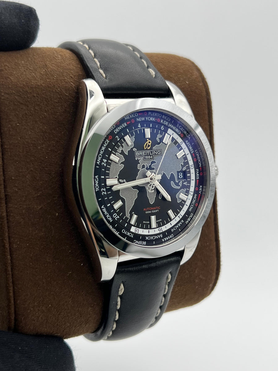 Breitling Galactic Unitime WB3510 With Box & Accessories Only