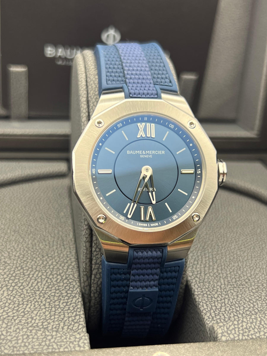 New/Unworn Baume & Mercier Riviera M0A10689 Complete Set
