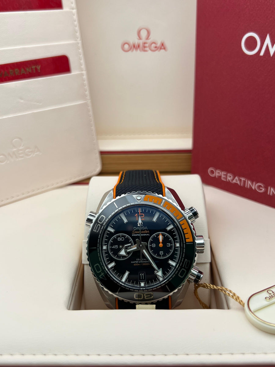 Omega Planet Ocean Chronograph 215.32.46.51.01.001 Complete Set