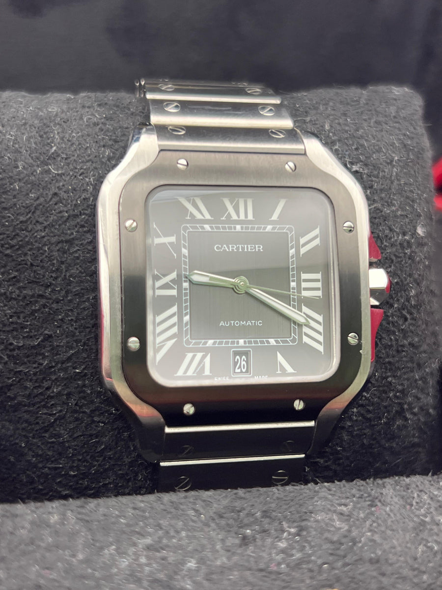 Cartier Santos Large WSSA0037 Complete Set Dated 2023
