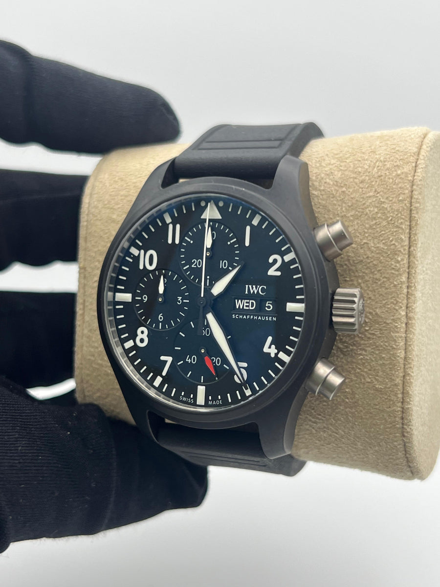 IWC Pilot Chronograph Top Gun IW389401 Complete Set Dated 2022