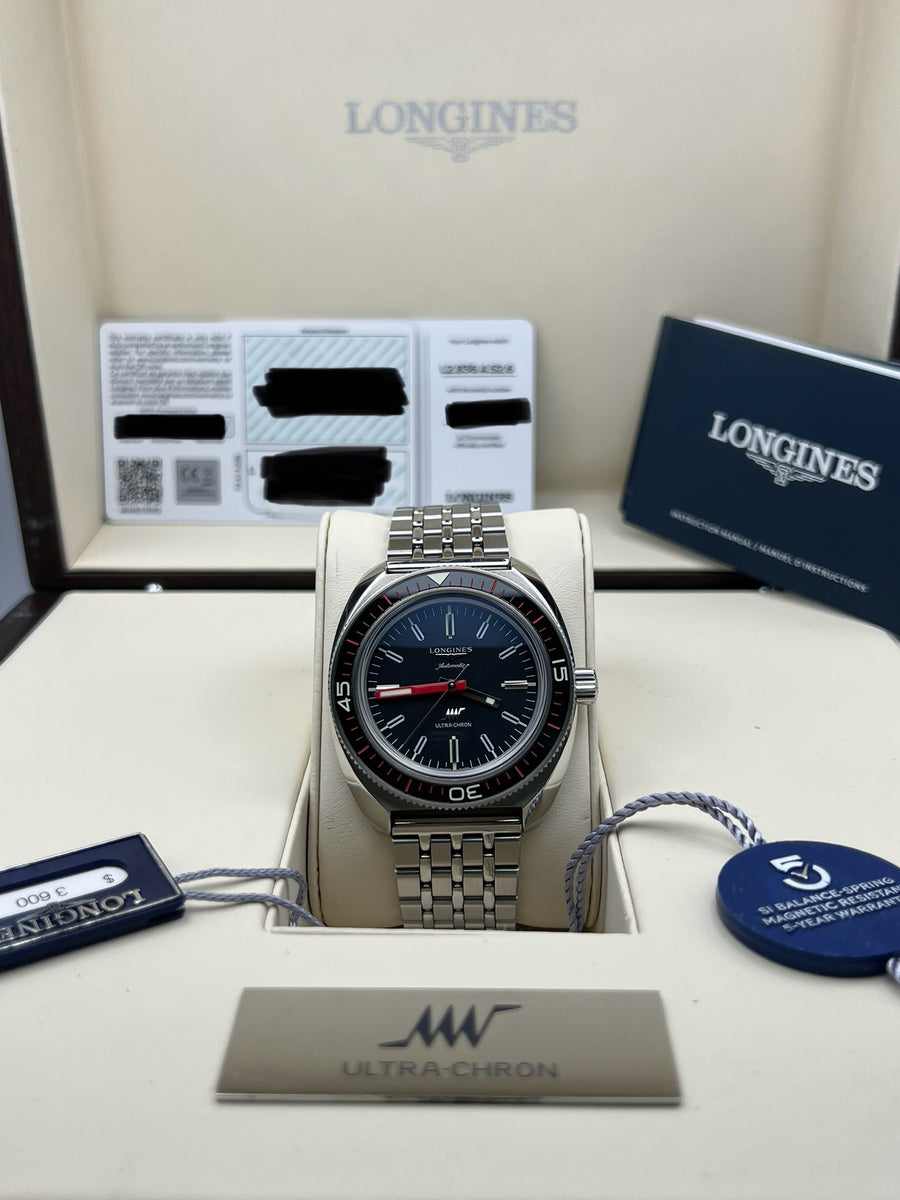 Longines Ultra-Chron L2.836.4.52.6 Complete Set Dated 04/2025