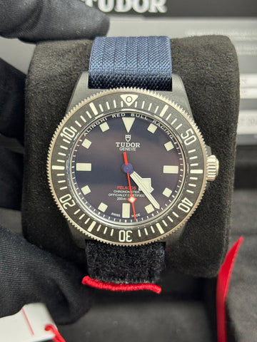 New/Unworn Tudor Pelagos FXD Red Bull 25707KN Complete Set Dated 08/2024