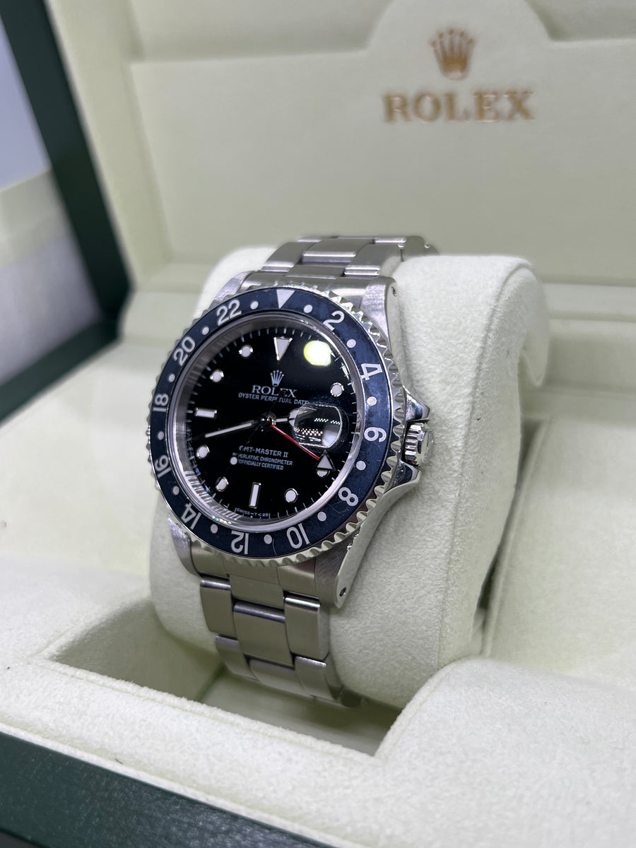 Rolex GMT-Master II 16710 Black Faded Bezel Watch Only