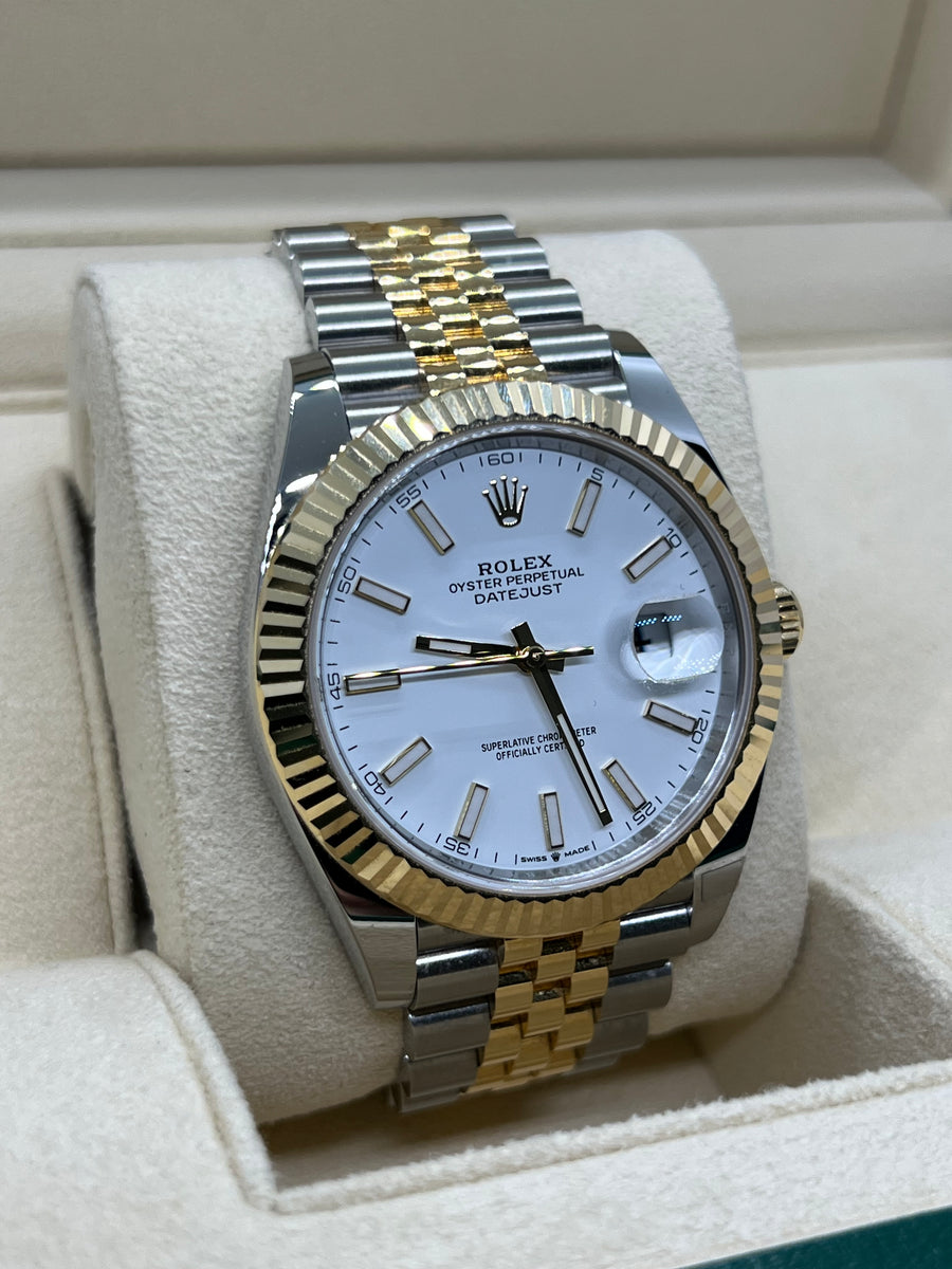 New/Unworn Rolex Datejust Two Tone 126333 Complete Set Dated 08/2024