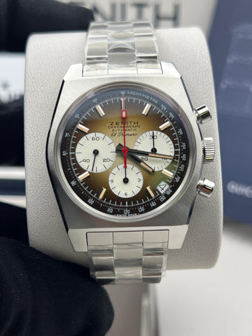 New/Unworn Zenith El Primero Revival 03.A384.400/385.M385 Complete Set