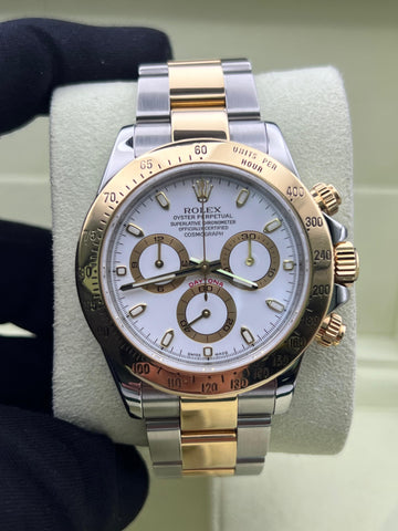Rolex Daytona Two Tone 116523 with Box & Papers 2008