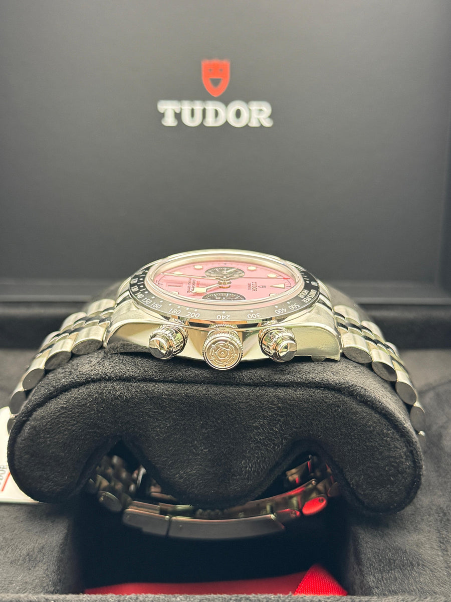 New/Unworn Tudor Blackbay Chronograph 79360N Pink Complete Set Dated 2025