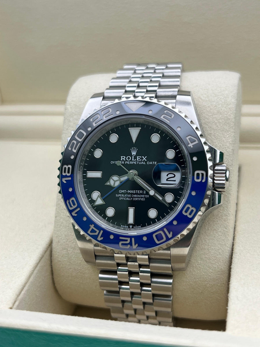 Rolex GMT Master 126710BLNR “Batgirl” With Papers Only Dated 2021