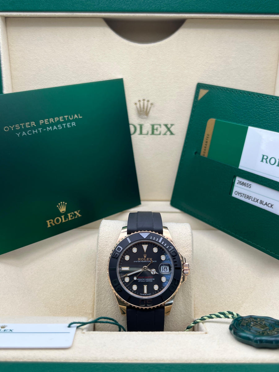 Rolex Yachtmaster 37mm 268655 Complete Set Dated 2020