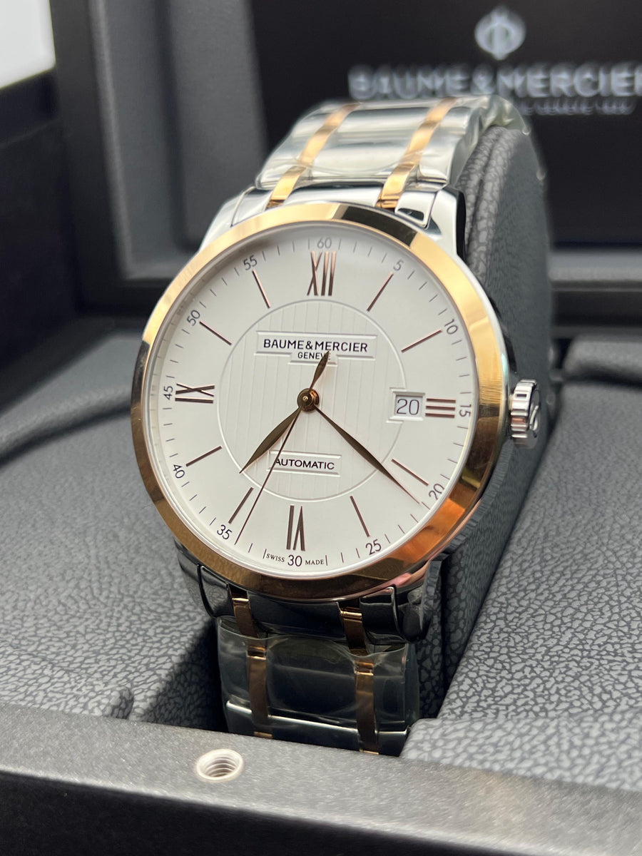 New/Unworn Baume & Mercier Classima M0A10217 Complete Set