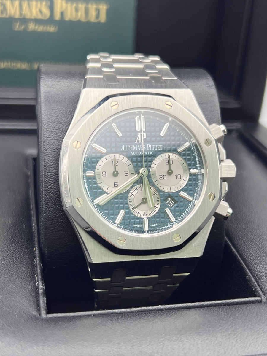 Audemars Piguet Royal Oak Chronograph 26331ST.OO.1220ST.01 Complete Set Dated 2019