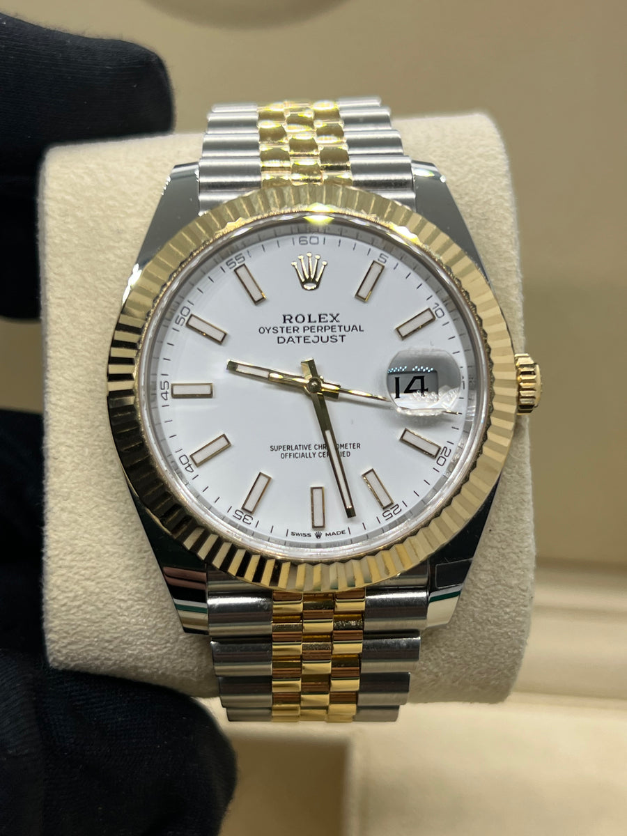 New/Unworn Rolex Datejust Two Tone 126333 Complete Set Dated 08/2024