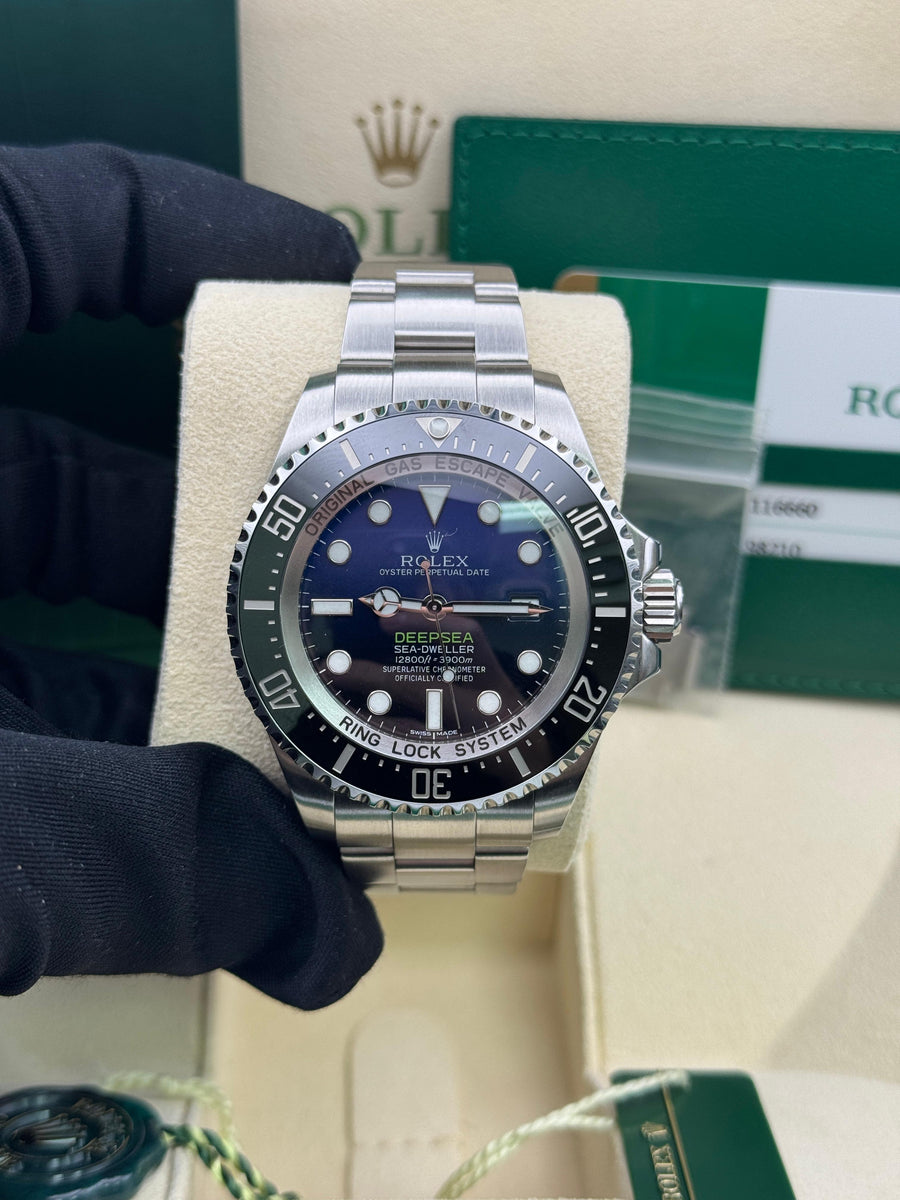 Rolex Deepsea James Cameron 116660 Complete Set Dated 2015