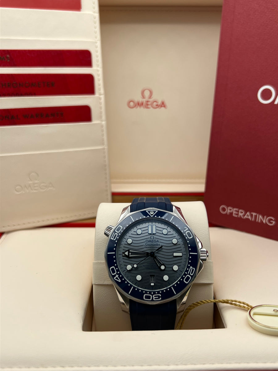 Omega Seamaster Professional 300M Ref# 210.32.42.20.06.001 complete set