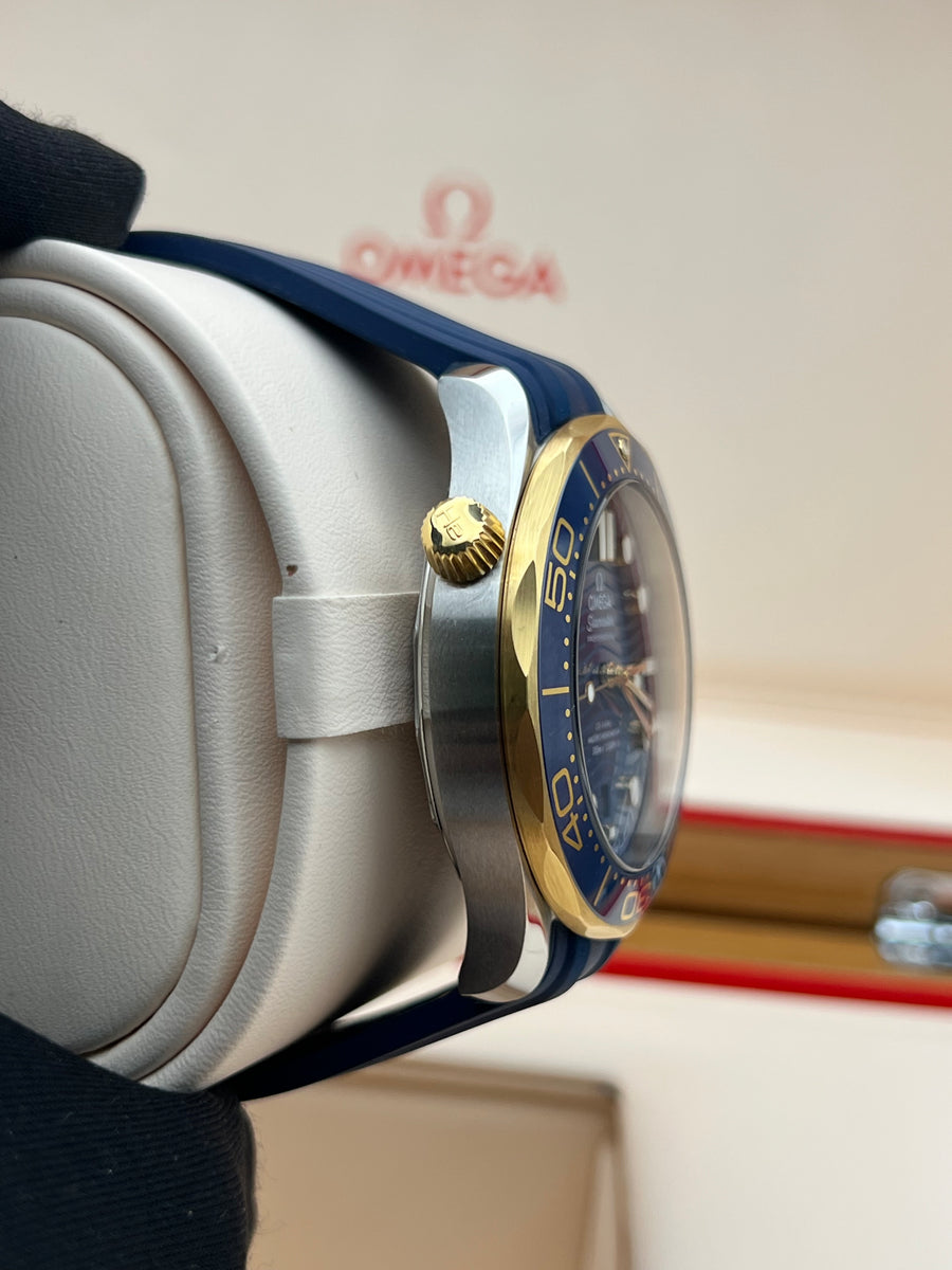 Omega Seamaster Professional Two Tone 210.22.42.20.03.001 Complete Set Dated 2022