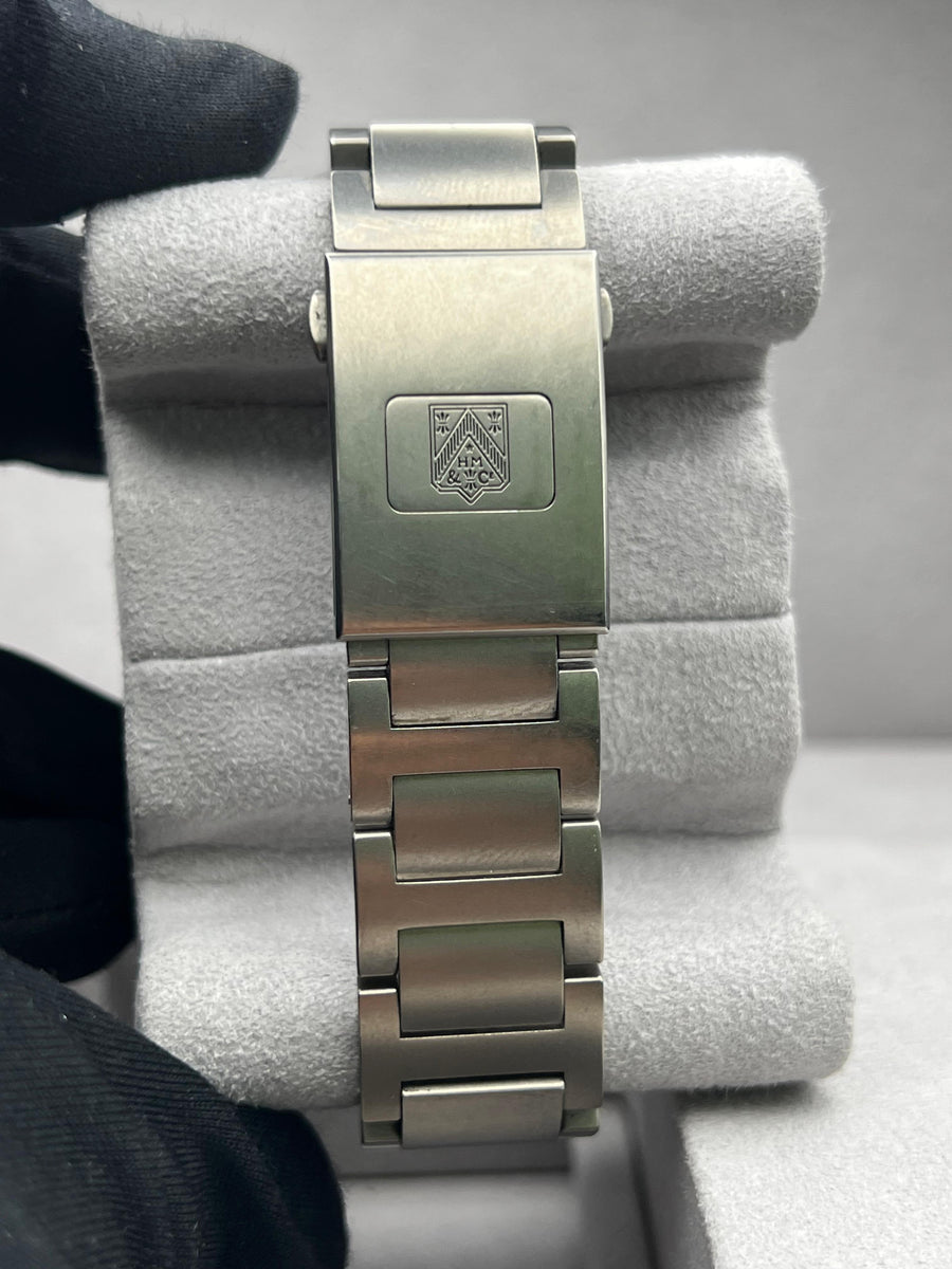 H Moser & Cie Pioneer 40mm Titanium Limited Edition 3200-0500 Complete Set Dated 2023