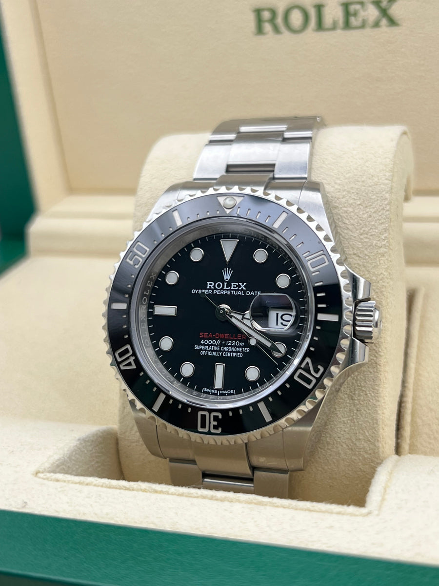 Rolex SeaDweller Anniversary 126600 With Serial Tag & Papers Dated 2018