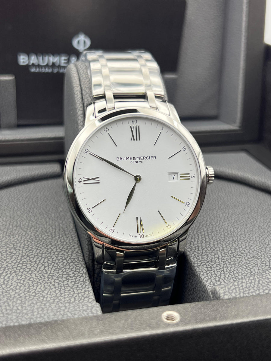 New/Unworn Baume & Mercier Classima M0A10354 Complete Set