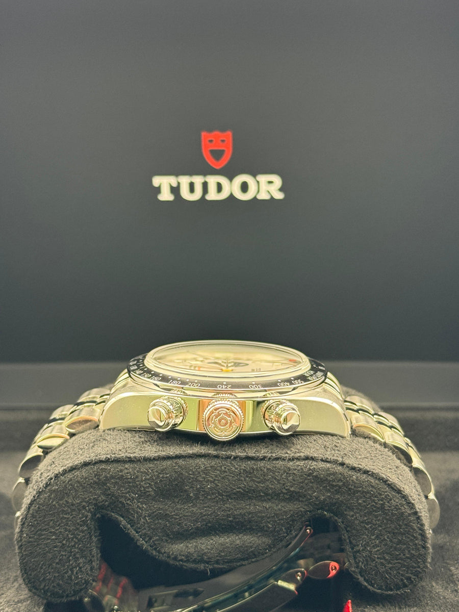 New/Unworn Tudor Blackbay Chronograph White Jubilee 79360N Dated 11/2025