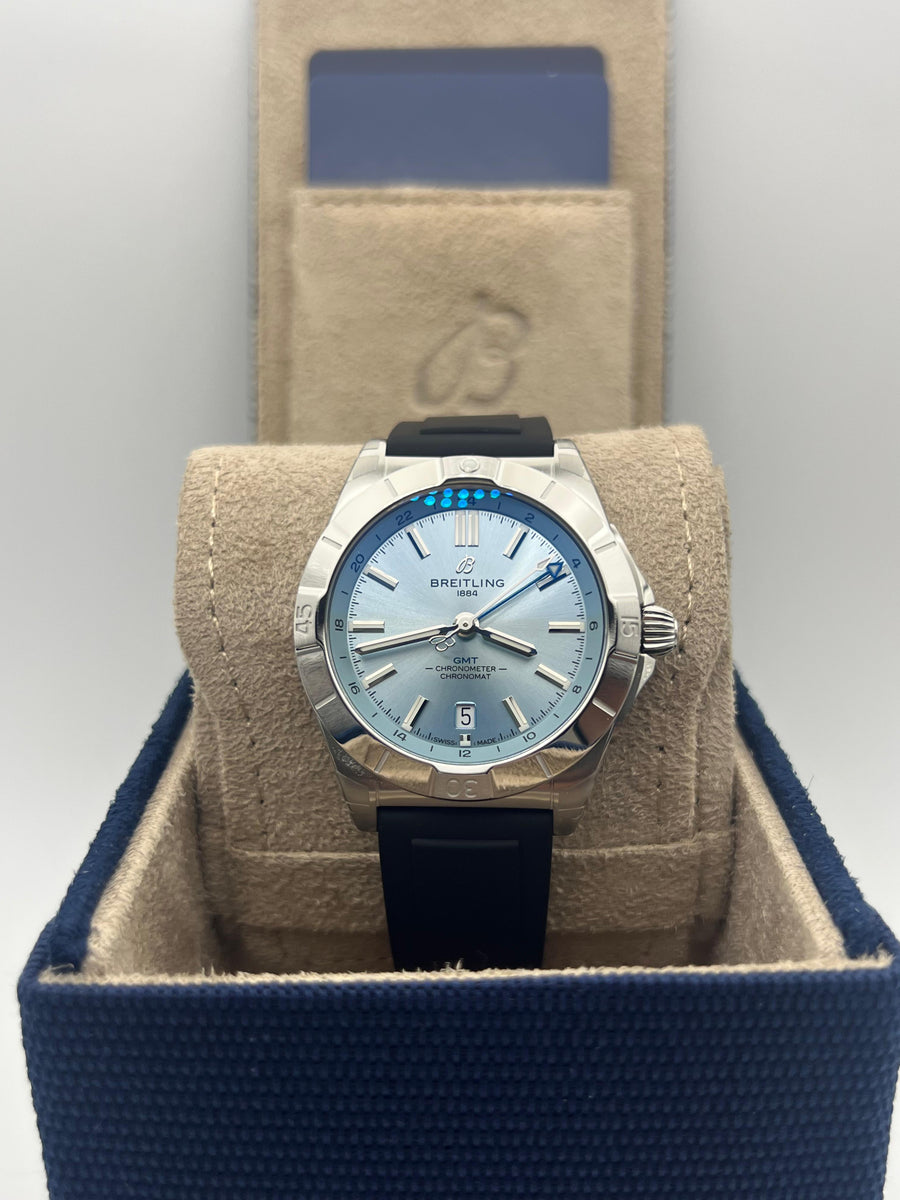 New/Unworn Breitling Chronomat GMT 40m P32398101C1S1 Complete Set 2024