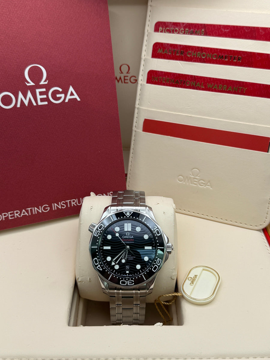 Omega Seamaster Professional 210.30.42.20.01.001 With Box & Papers Dated 2023
