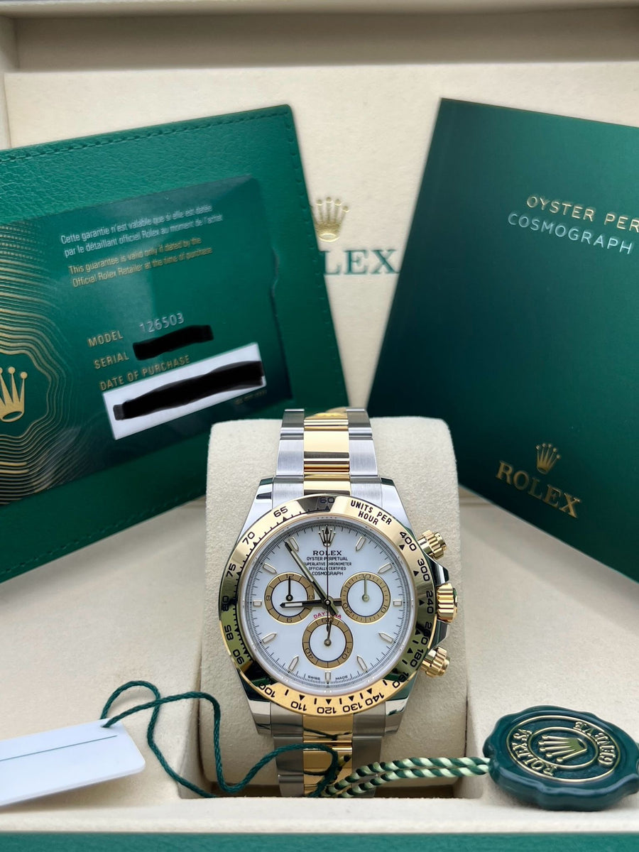 New/Unworn Rolex Daytona 126503 Complete Set Dated 08/2025