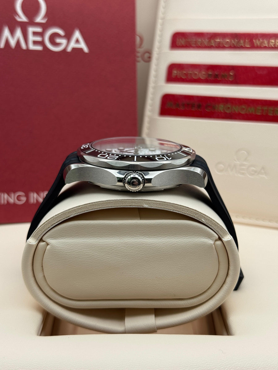 Like New Omega Seamsster Professional 210.32.42.20.04.001 Complete Set Dated 2024