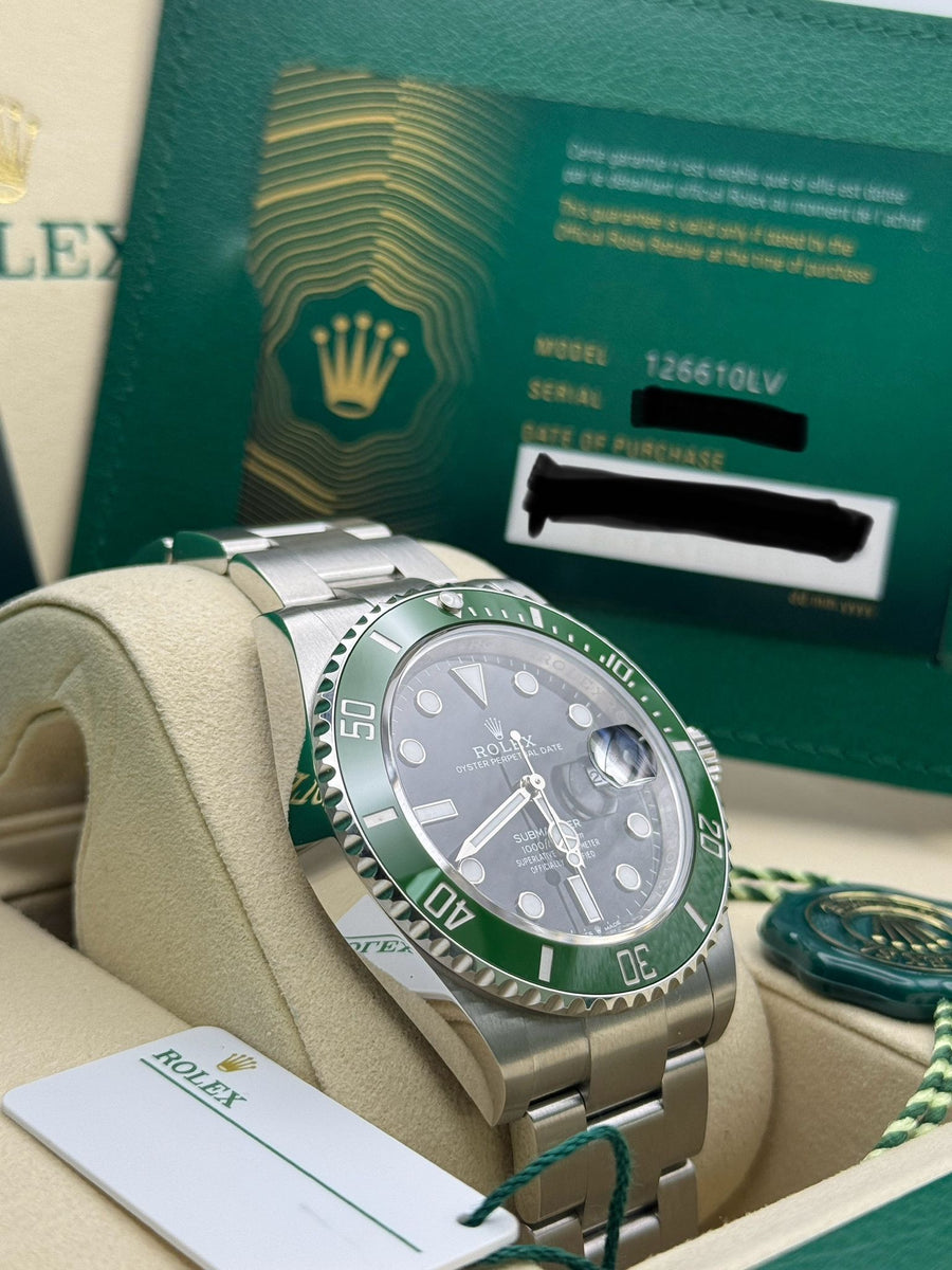 New/Unworn Rolex Submariner Date 126610LV Complete Set Dated 10/2025