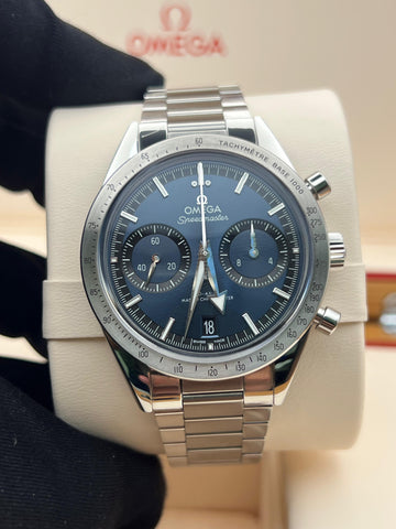 Omega Speedmaster Heritage 332.12.41.51.03.001 With Box & Papers Dated 2024 On OEM Steel Bracelet