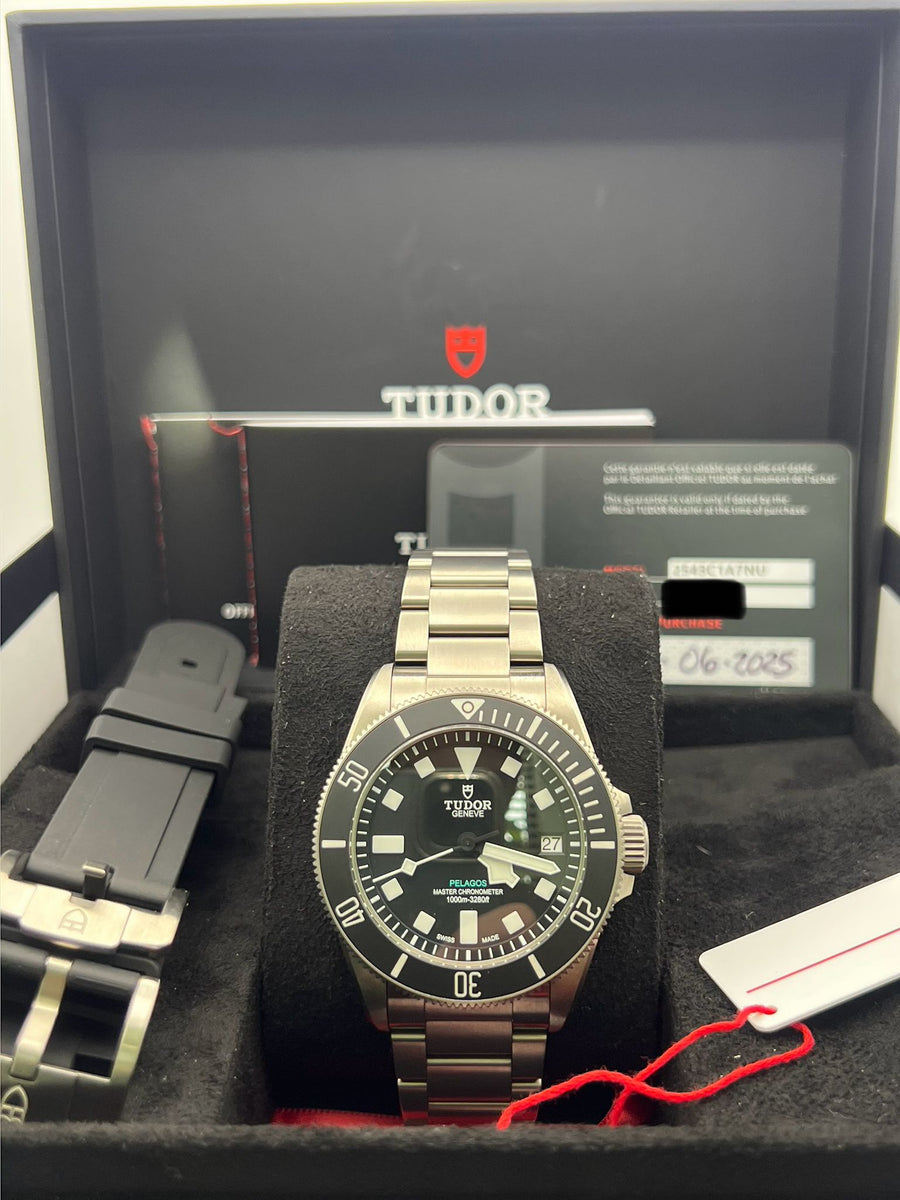 Like New Tudor Pelagos Ultra 2543C1A7NU Complete Set Dated 06/2025