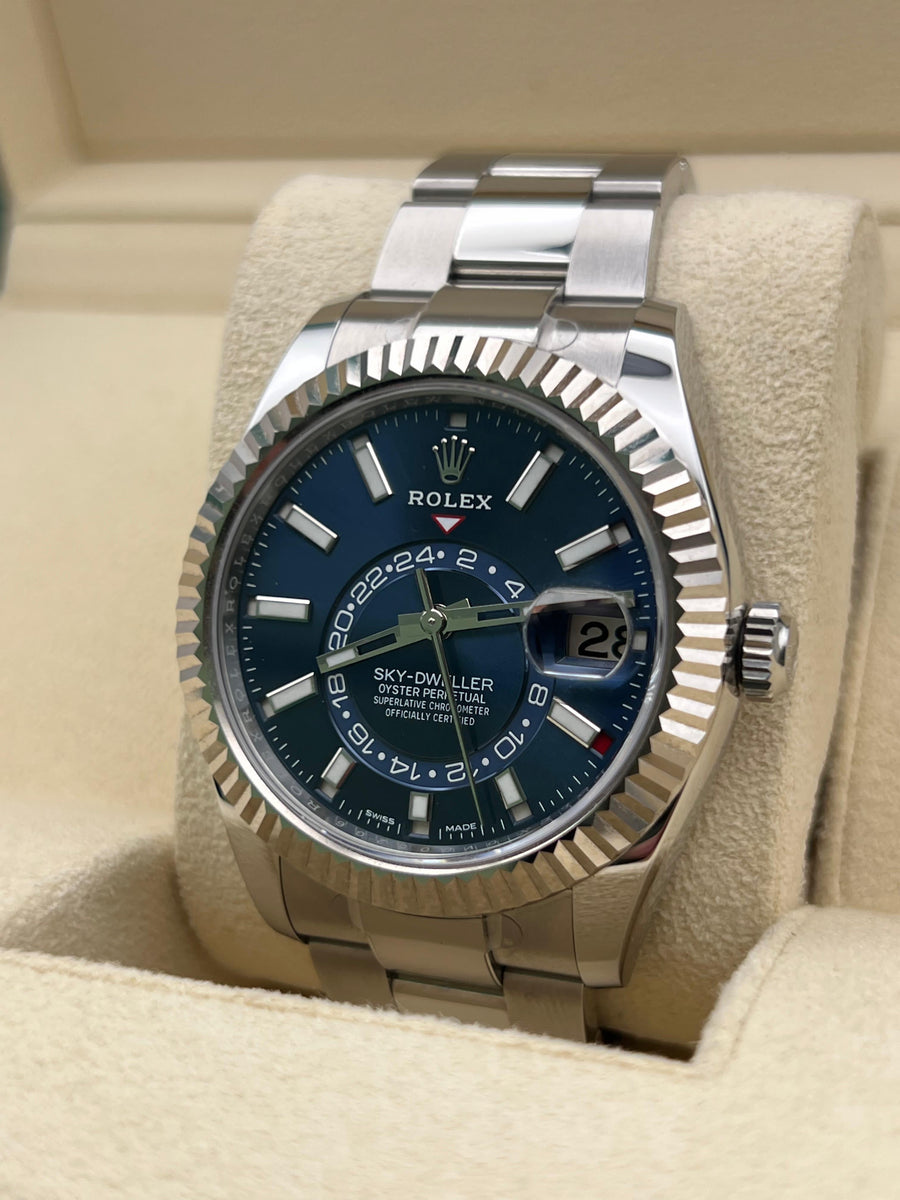 Like New Rolex Skydweller 326934 Complete Set Dated 2023
