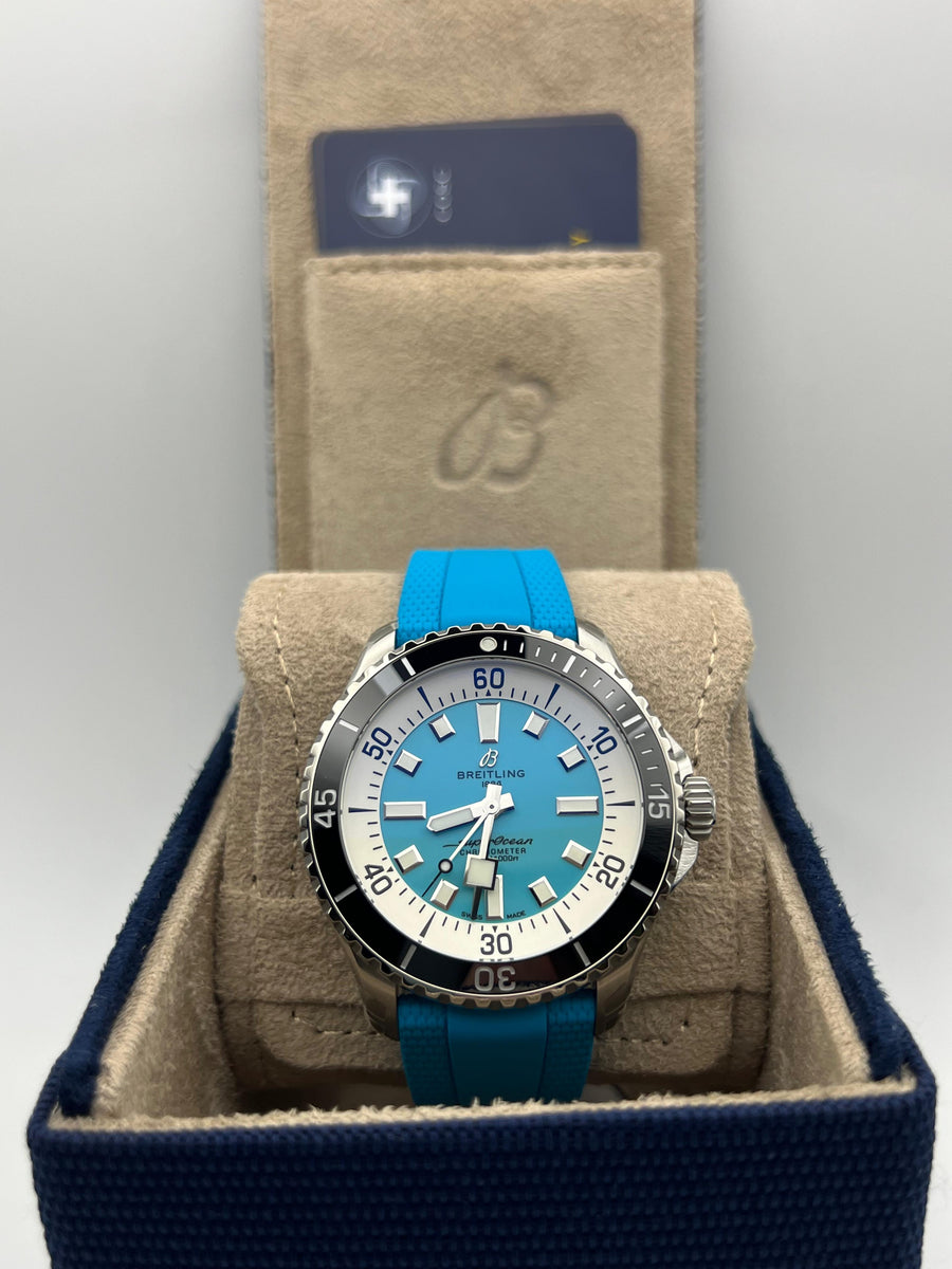 New/Unworn Breitling Superocean 44mm A17376211L2S2 Complete Set Dated 2025