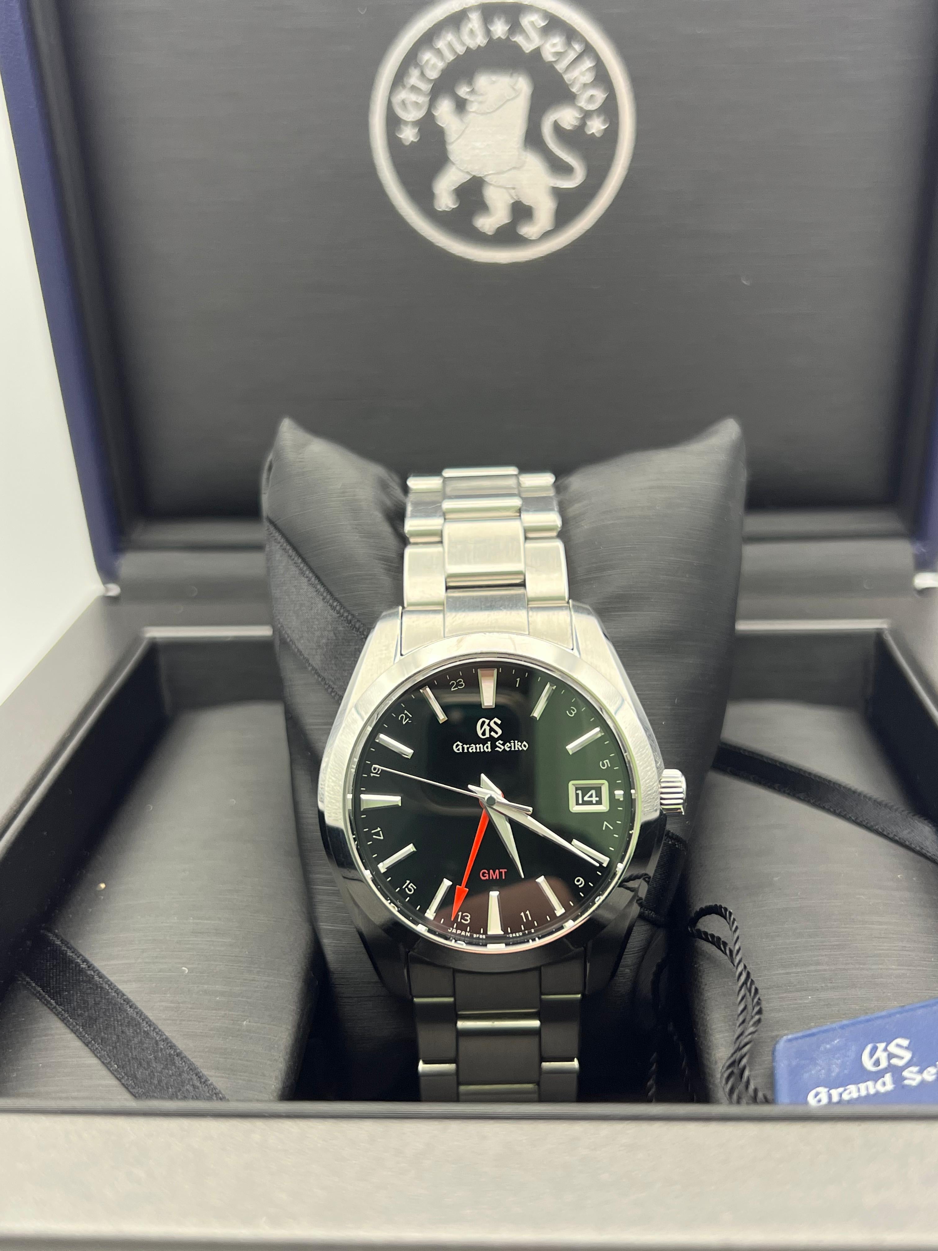 Grand Seiko GMT SBGN013 With Box Only – BST Watches