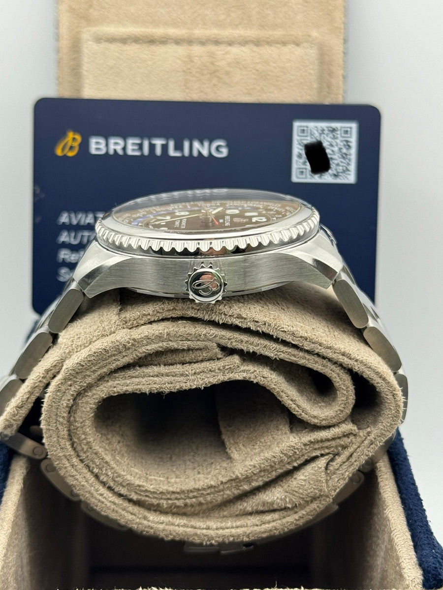 Breitling Navitiner Unitime AB3521U41B1A1 Complete Set