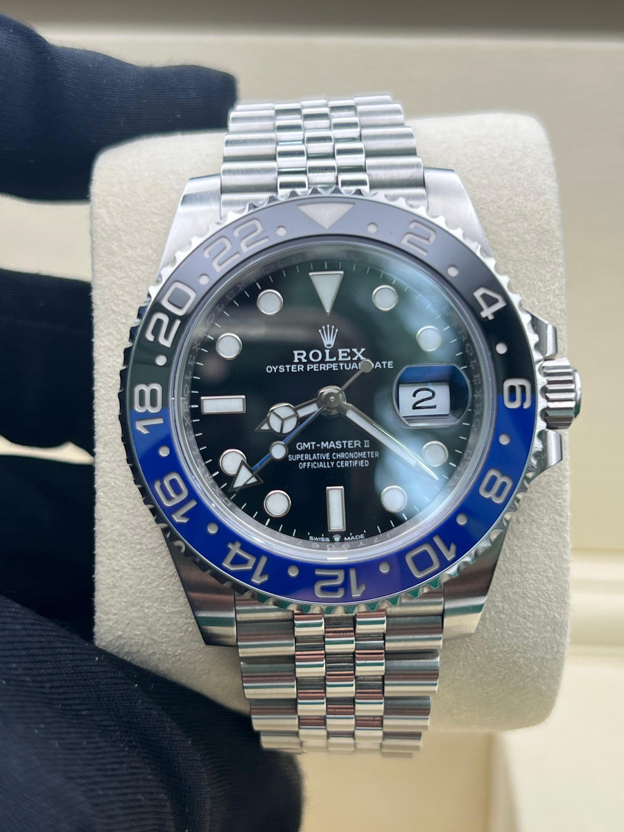 Rolex GMT Master 126710BLNR “Batgirl” With Papers Only Dated 2021