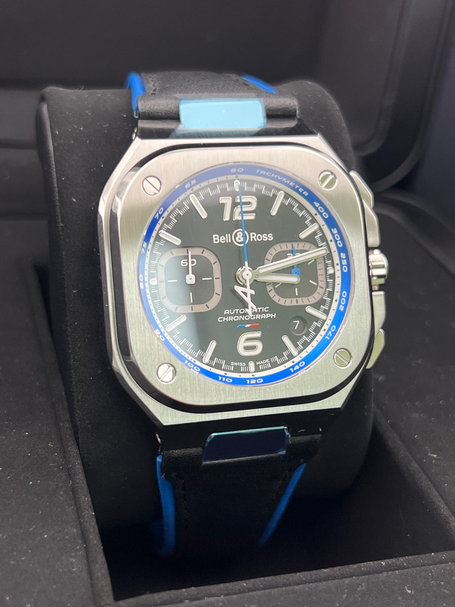 New/Unworn Bell & Ross Br 05 Chrono A523 42Mm Edition BR05C-A523-ST/SCA With Box