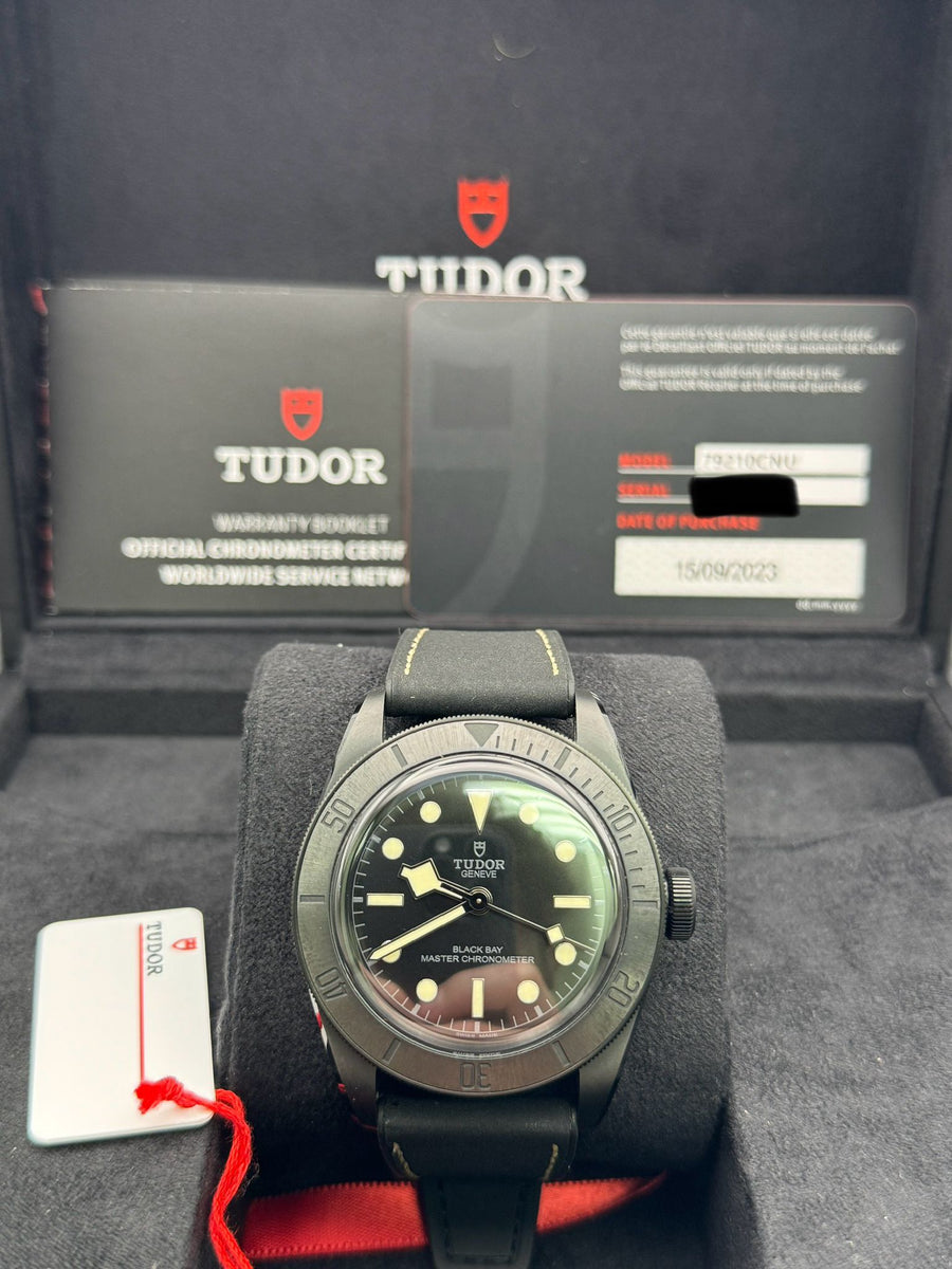 Tudor Blackbay Ceramic 79210CNU Complete Set Dated 2023