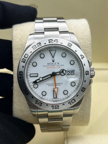 Rolex Explorer II “Polar” 216570 With Box & Papers Dated 2012