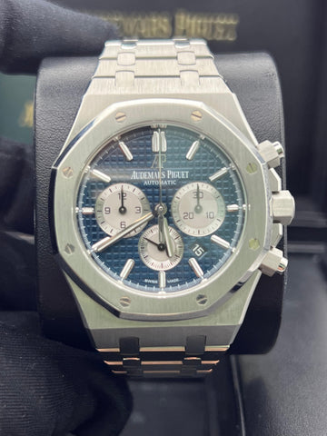 Audemars Piguet Royal Oak Chronograph 26331ST.OO.1220ST.01 Complete Set Dated 2019