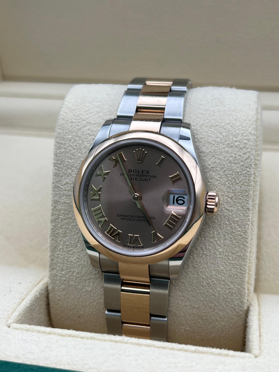 Rolex Datejust 31mm Two Tone RG 278241 Complete Set Dated 2021