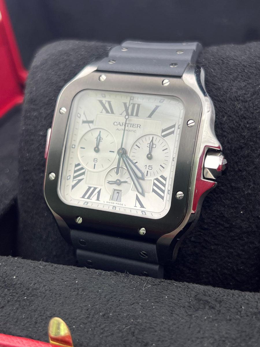 Cartier Santos Chronograph WSSA0017 With Box Only