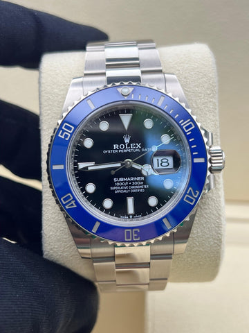 Rolex Submariner Date 18K WG 126619LB With Box & Papers Dated 2021
