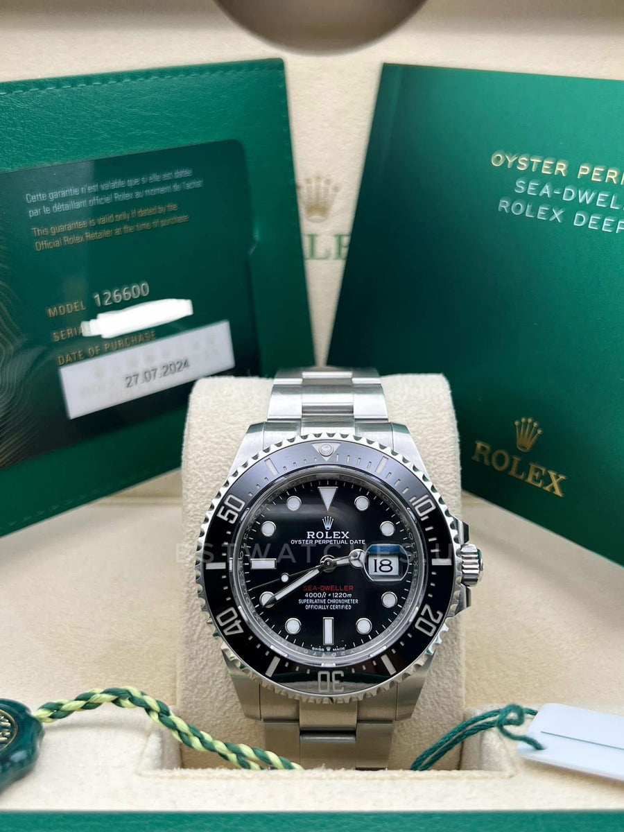 Rolex Seadweller Anniversary 126600 Complete Set Dated 2024